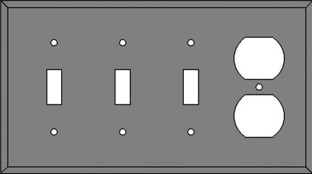 TRIPLE SWITCH and OUTLET DESIGNATOR (TSO)